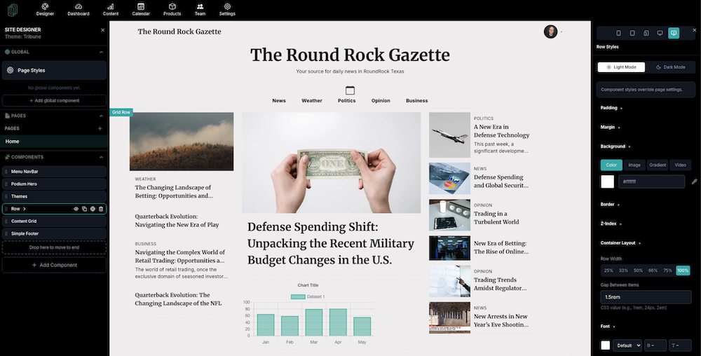 Platform design tools